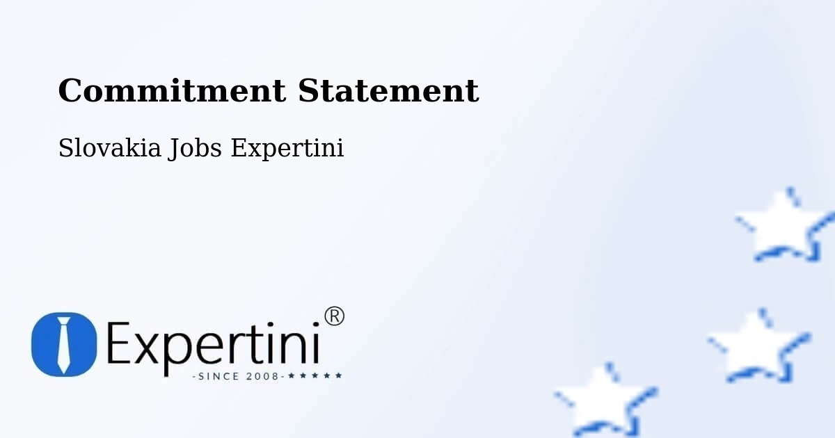 Corporate Commitment – Smolenice - Slovakia Jobs Expertini